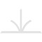 Ekena Millwork Richland Architectural Grade PVC Gable Bracket, 96"W x 56"H x 2"D x 4"F, 14/12 Pitch GBP096X56X0204RIC00 - alternate 5